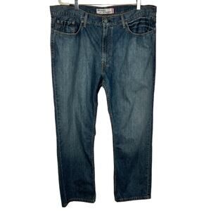 Levi's 559 Relaxed Straight Jeans 40x30 Medium Stone Wash 2010
